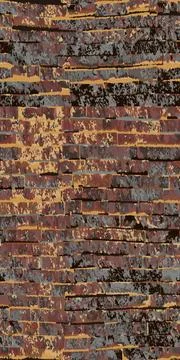 Seamless brick background. Seamless stone texture. Vector illustration Stock Illustration