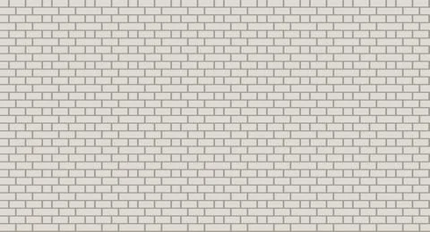 Seamless brick pattern with clean outlines and staggered layout, ideal for .. Stock Illustration