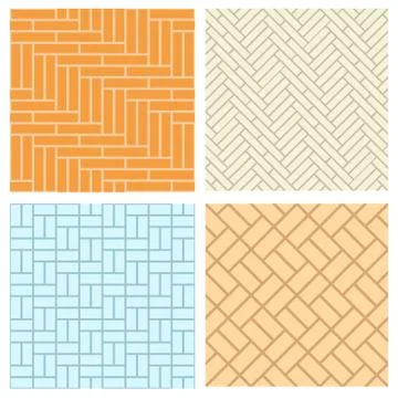 Seamless brick pattern for floor and wal イラスト素材