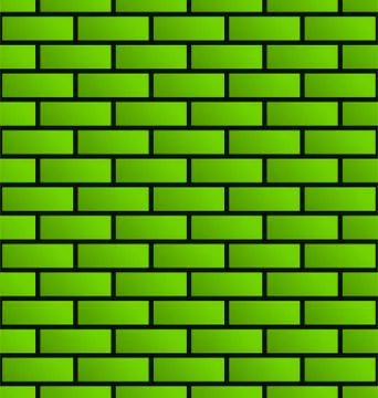 Seamless brick wall background. Tiled. Brick pattern Stock Illustration