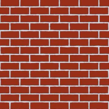 Seamless Brick Wall 스톡 사진