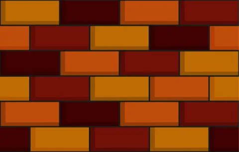 Seamless brick wall texture Stock Illustration