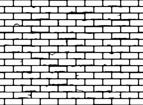 Seamless Brick Wall Texture Illustrazione stock