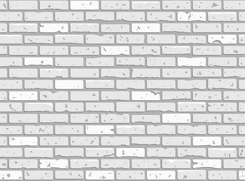 Seamless Brick Wall Texture Stock Illustration
