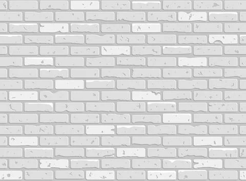 Seamless Brick Wall Texture Stock Illustration