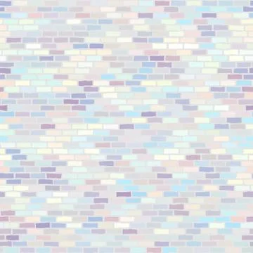 Seamless brick wall. Vector graphic illustration pattern. 스톡 일러스트