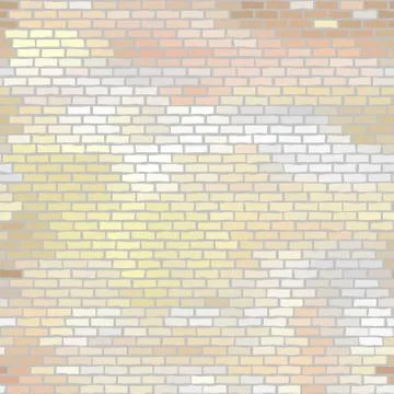 Seamless brick wall. Vector graphic illustration pattern. 스톡 일러스트