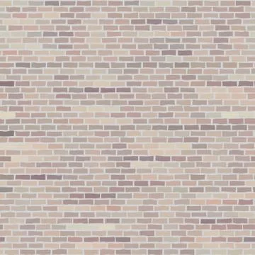 Seamless brick wall. Vector graphic illustration pattern. Stock Illustration