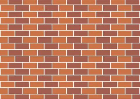 Seamless bricks lines design background Stock Illustration