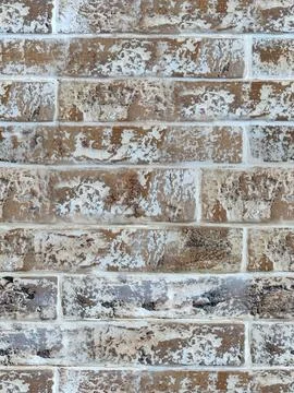 Seamless brickwork texture. Seamless texture of dirty bricks Illustrazione stock