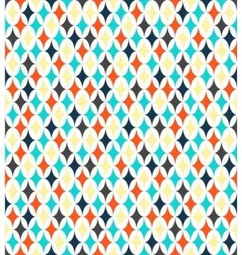Seamless bright abstract pattern Stock Illustration