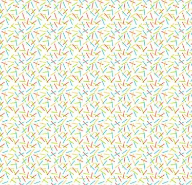 Seamless bright abstract pattern isolated on white Stock Illustration