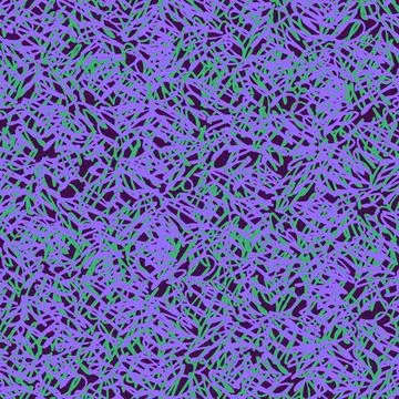 Seamless bright oscillogram-like pattern with curved lines Stock Illustration