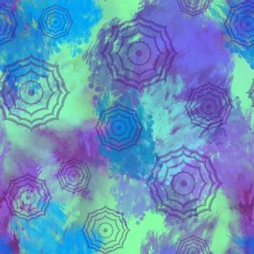 Seamless bright pattern Illustrazione stock