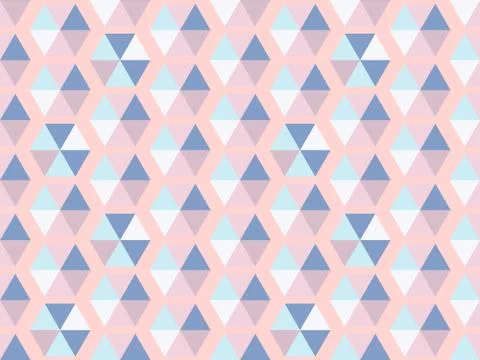 Seamless bright spring pattern with  and  mosaic. Illustrazione stock