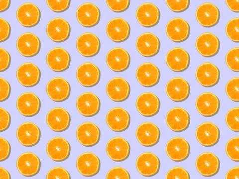 Seamless bright spring pattern with fruit and  freshness. Illustrazione stock