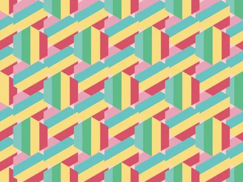 Seamless bright spring pattern with  pattern and   ornament. Illustrazione stock