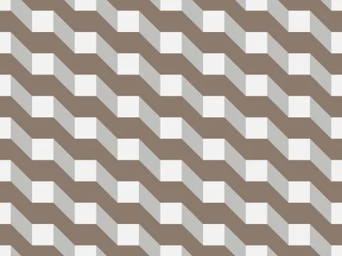 Seamless bright spring pattern with  stairs and  square. 스톡 일러스트