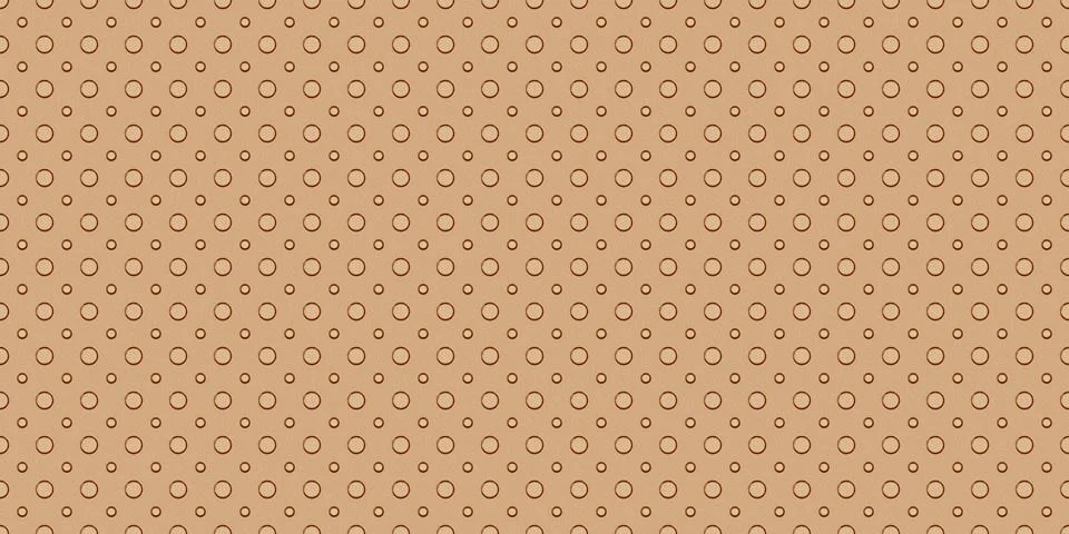 Seamless Bronze Backdrop. Bronzed Dots Background Pattern. Stock Illustration
