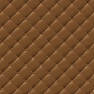 Seamless brown leather texture background Stock Illustration
