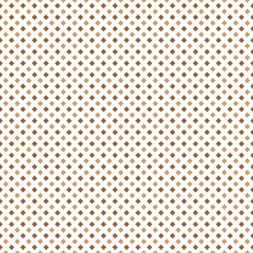 Seamless brown light dark boxes pattern on white base Stock Illustration