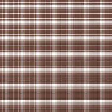 Seamless Brown Plaid Pattern Background for Textile and Apparel 스톡 일러스트