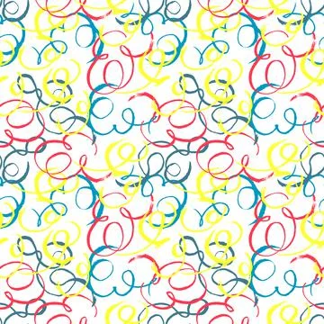 Seamless brush strokes Stock-Illustration