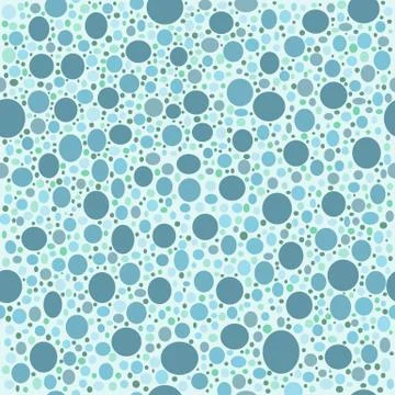 Seamless bubbles dots, seamless circles, abstract seamless pattern. Simple ba Illustrazione stock