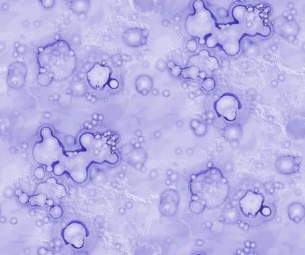 Seamless bubbly texture in blue Stock-Illustration