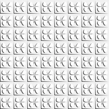 Seamless butterfly pattern. Vector illustration. Stock Illustration