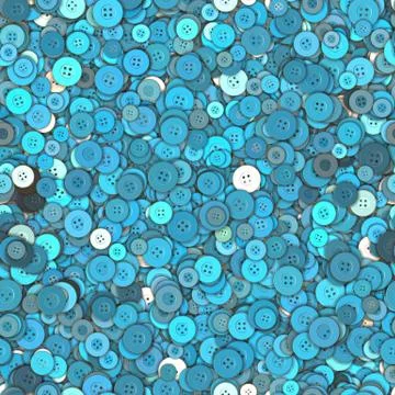 Seamless buttons pattern Stock Illustration