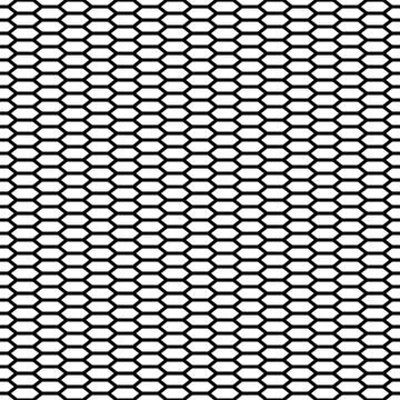 Seamless cage. Modern stylish texture. Vector Background. Illustrazione stock