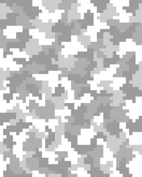Seamless of camouflage Stock Illustration