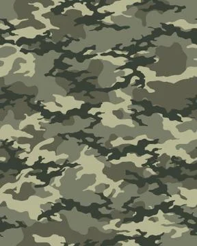 Seamless  camouflage pattern Stock Illustration