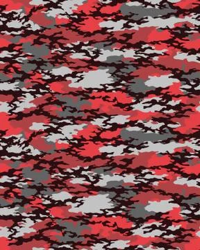 Seamless  camouflage pattern Stock Illustration