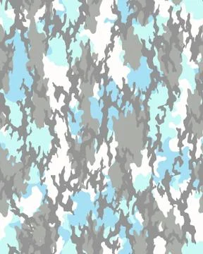 Seamless camouflage pattern Stock Illustration