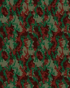 Seamless  camouflage pattern Stock Illustration