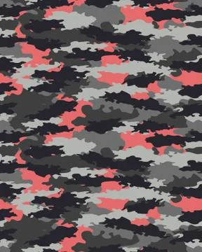 Seamless camouflage pattern Stock Illustration