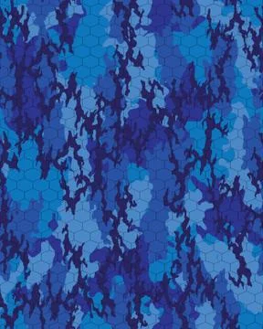 Seamless camouflage pattern Stock Illustration