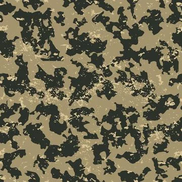 Seamless camouflage patterns grunge Illustrazione stock
