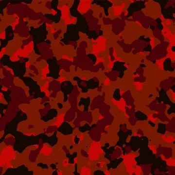 Seamless camouflage texture skin pattern vector for military textile. Stock Illustration