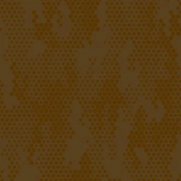 Seamless camouflage texture skin pattern vector for military textile. Stock Illustration