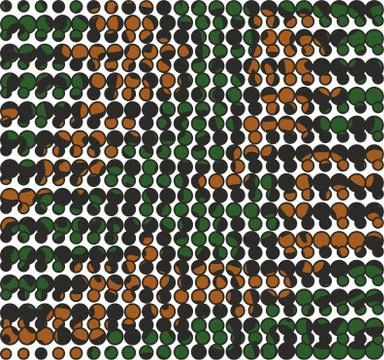 Seamless camouflage vector pattern, army background,soldier,texture of military Stock Illustration