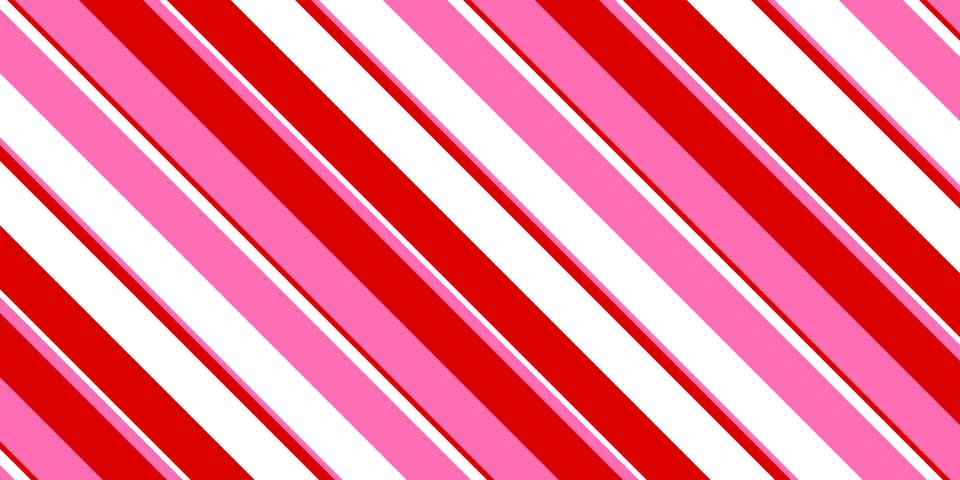 Seamless Candy Cane Pattern for Holiday Packaging and Decor Stock Illustration