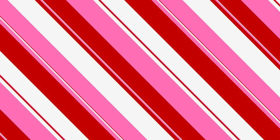 Seamless Candy Cane Pattern for Holiday Packaging and Decor Stock Illustration
