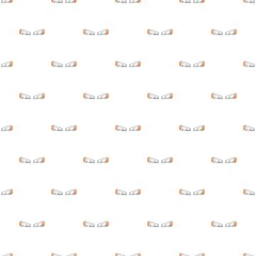 Seamless car headlight pattern on white background Stock Illustration