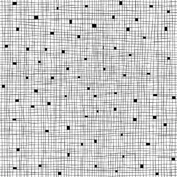 Seamless Cell hand-drawn pattern Stock Illustration