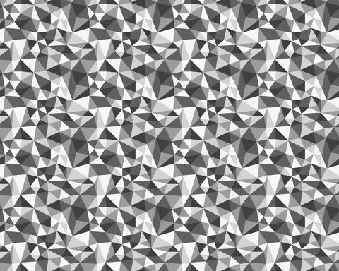 Seamless Cells, triangles Stock Illustration