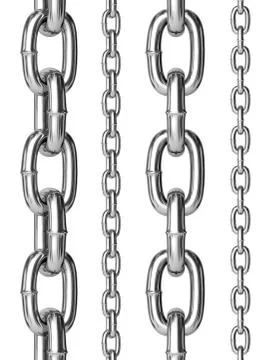 Seamless chains. Stock Illustration