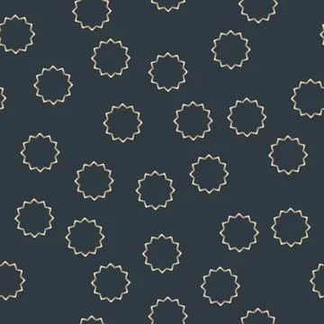 Seamless chaotic pattern of gears on a black background. Vector illustration 스톡 일러스트